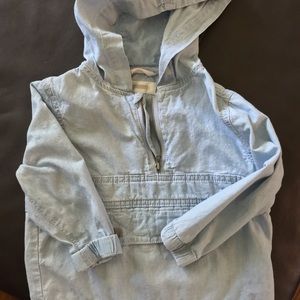 Gymboree denim hoodie